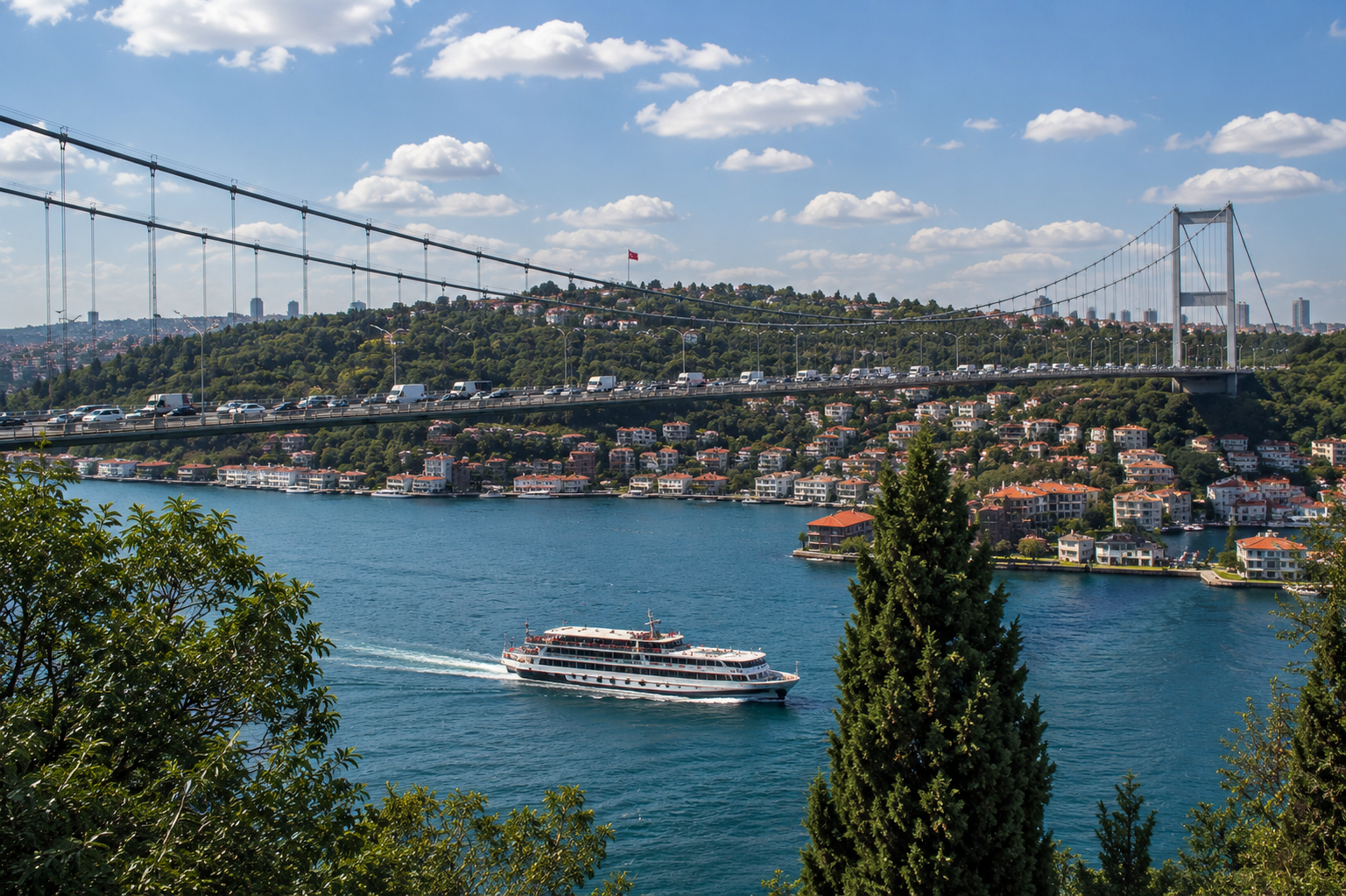 The Bosphorus Stopped Me Mid-Step